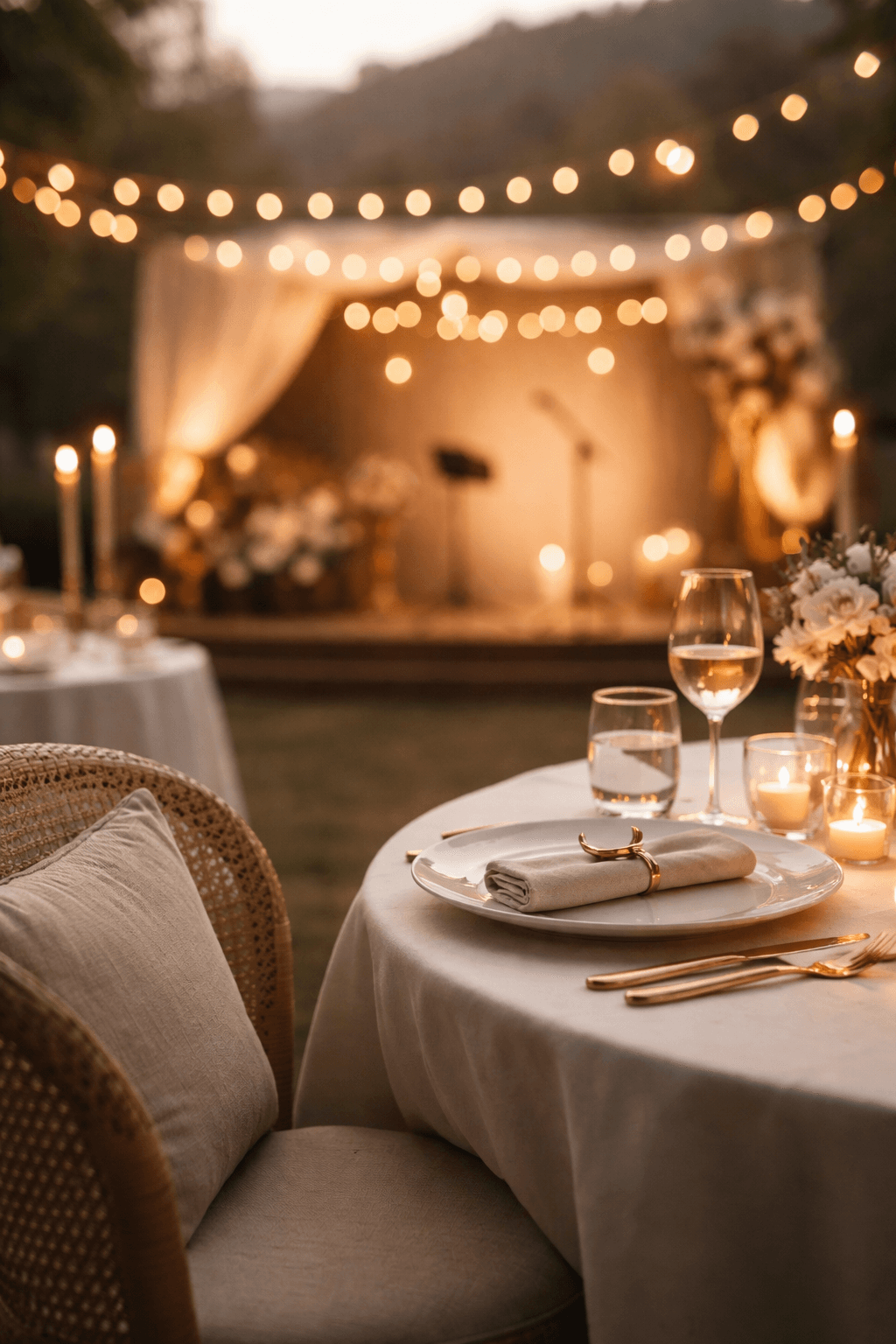 A venue visual for TRUSTAR event and celebration experiences